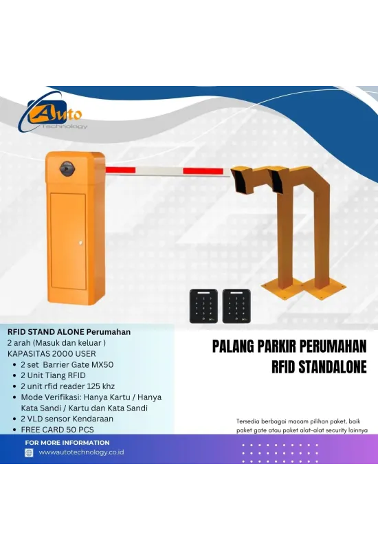 Akses Gate Palang Otomatis Perumahan 