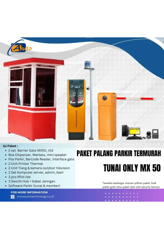 Promo Paket Sistem Portal Parkir