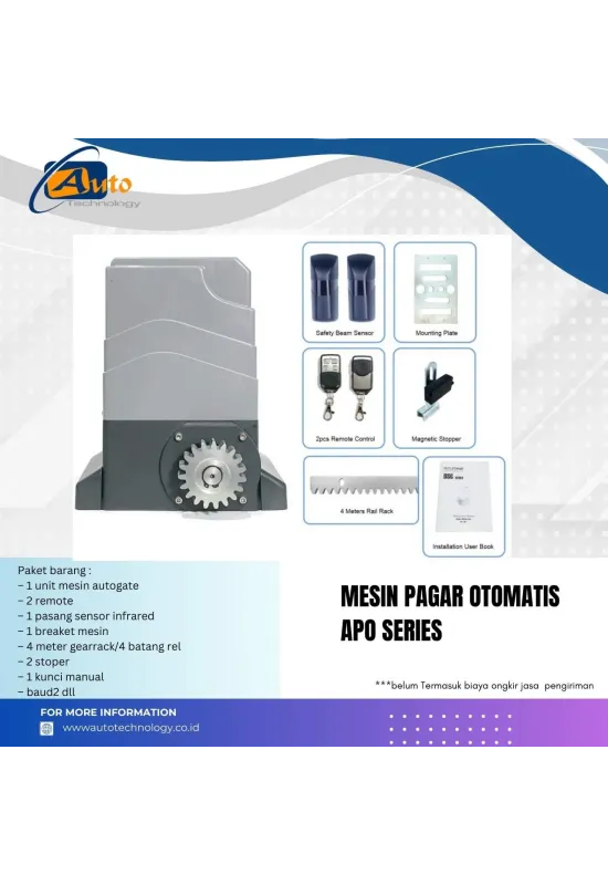 Mesin Pagar Kanopi Otomatis