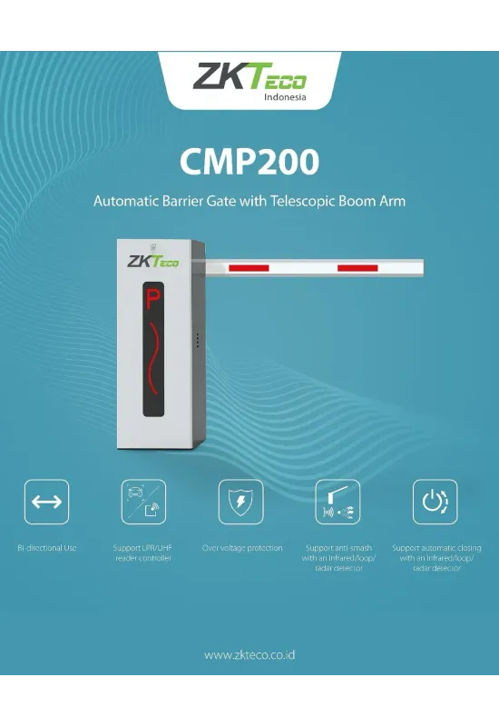 Palang Otomatis ZKTeco CMP 200