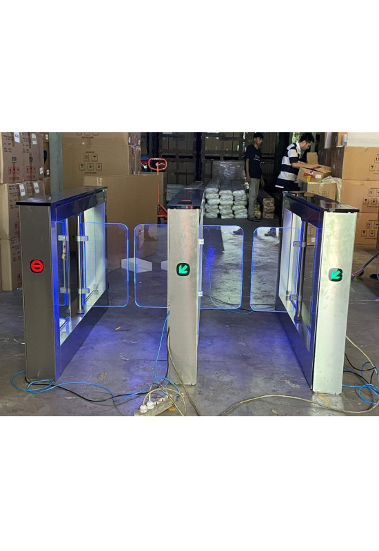 Pintu Gate Antrian swing gate 2 DOUBLE (bagian tengah )