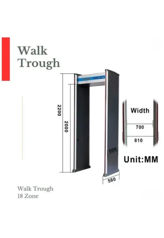 Pintu Metal Detector - Alat Pendeteksi Logam 
