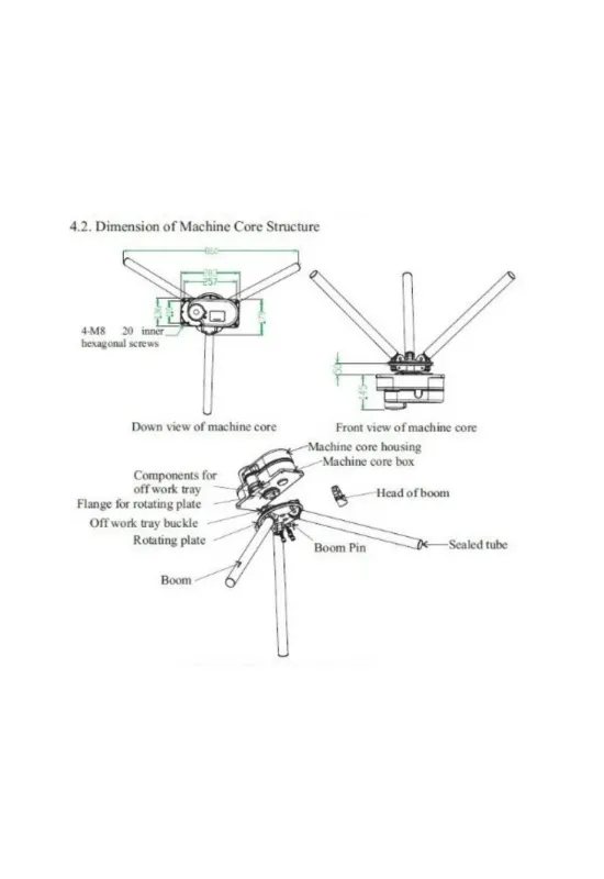 Turnstile Bridge Tripod Octagonal 