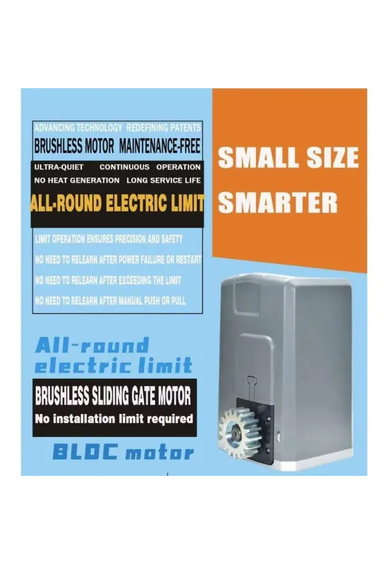 BL800 sliding gate motor no limit