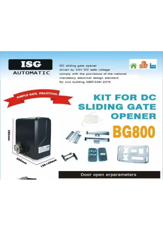 Automatic Sliding Gate DC 800 