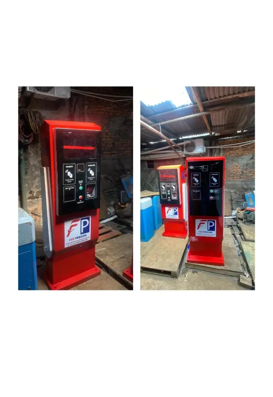 Box Dispenser Parkir Mewah LED