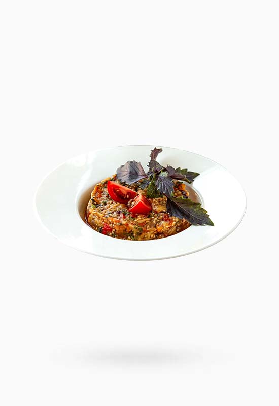 Grilled eggplant